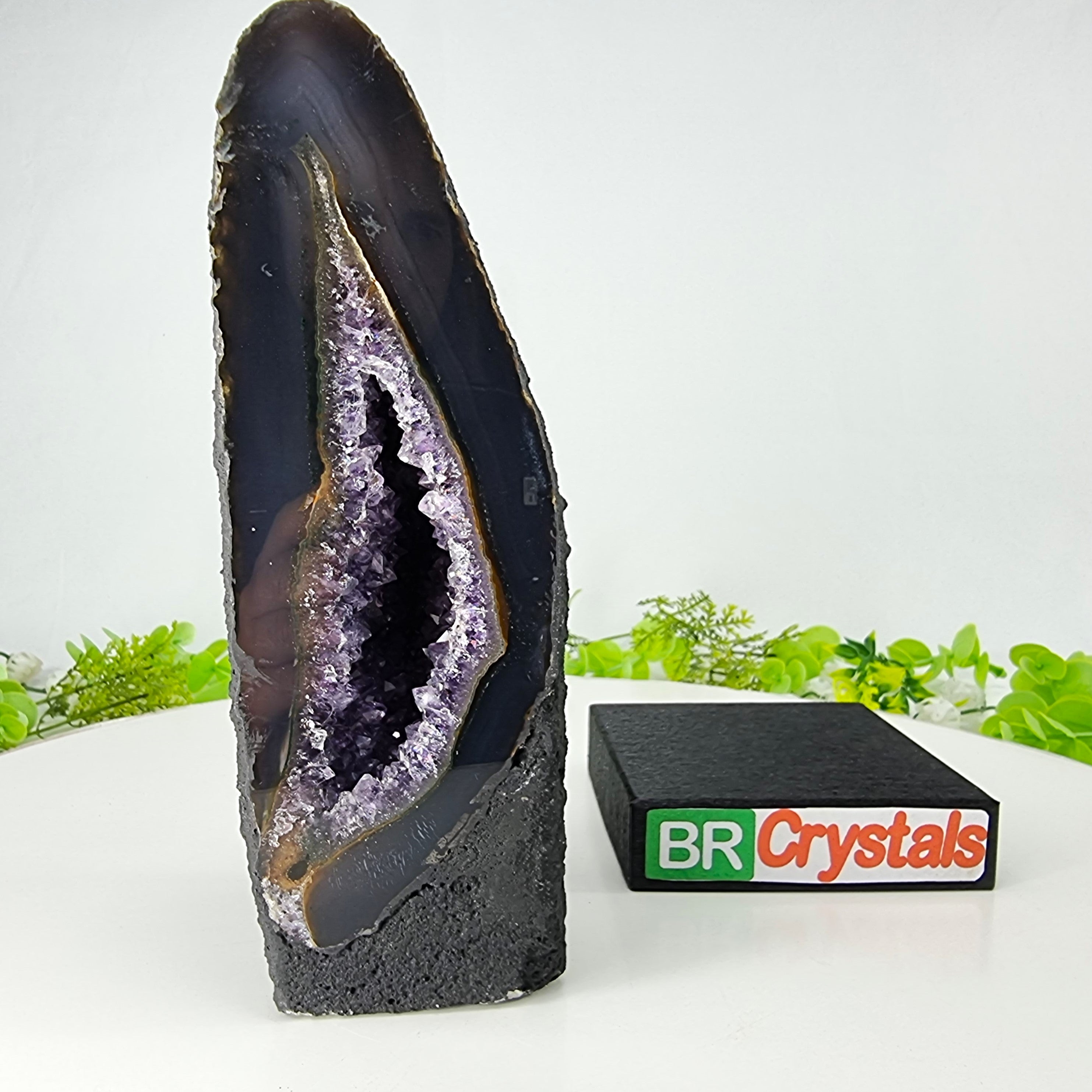 Capela em Ametista Bruta Drusa - Geodo Roxo de Ametista - Drusa de Capela Cristal