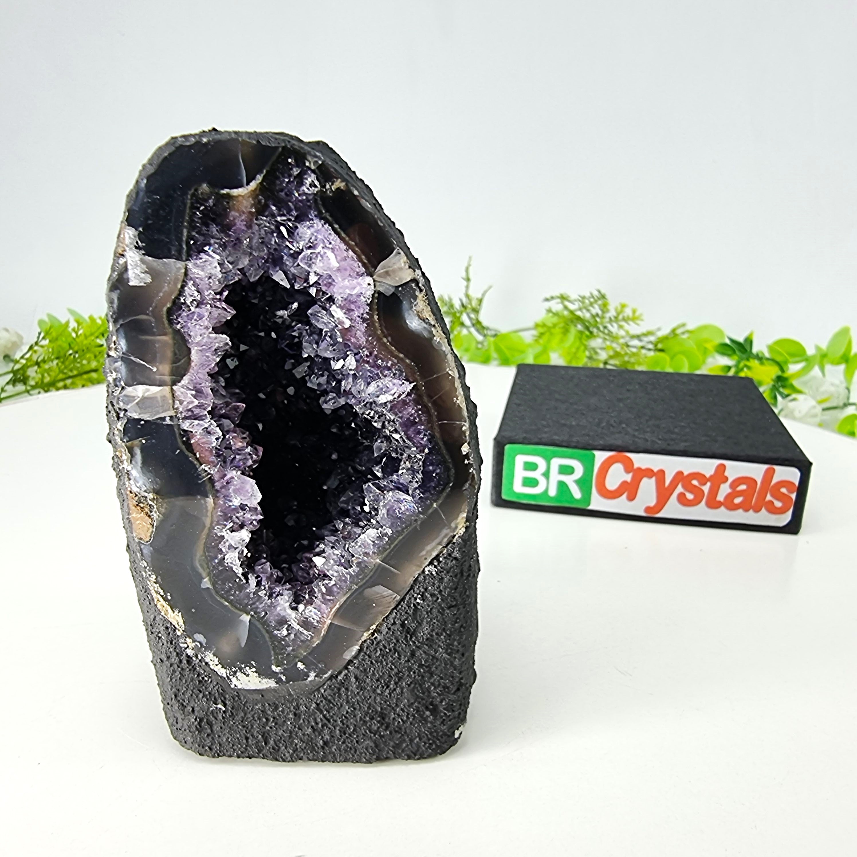 Capela em Ametista Bruta Drusa - Geodo Roxo de Ametista - Drusa de Capela Cristal