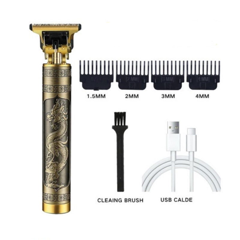 Máquina Cortar Cabelo Professional Hair Trimmer Dragon Shaving Machine