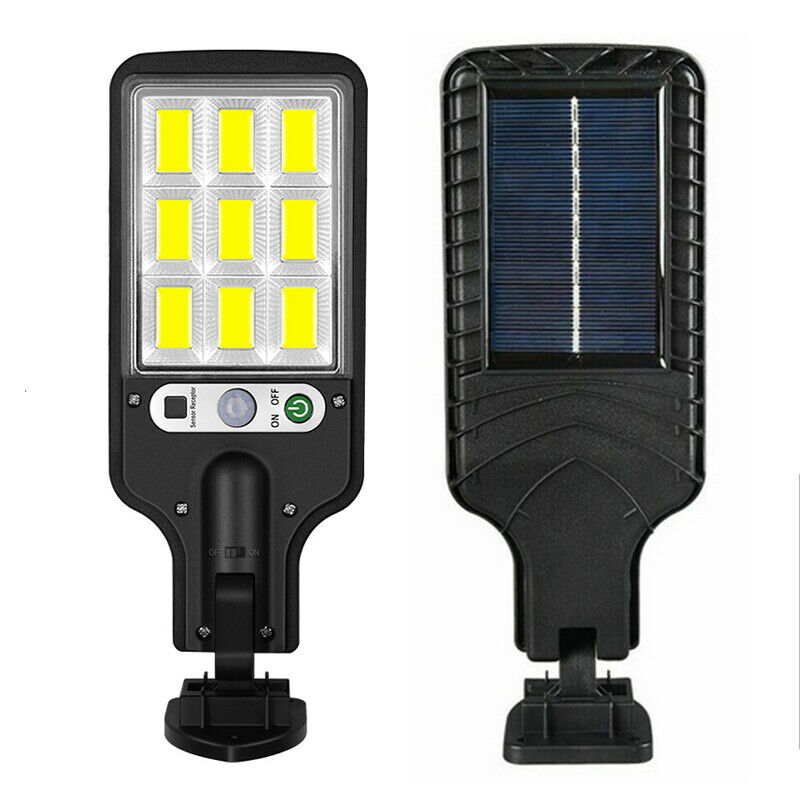 Refletor LED 900W Solar com Sensor Movimento a prova d'água para jardim