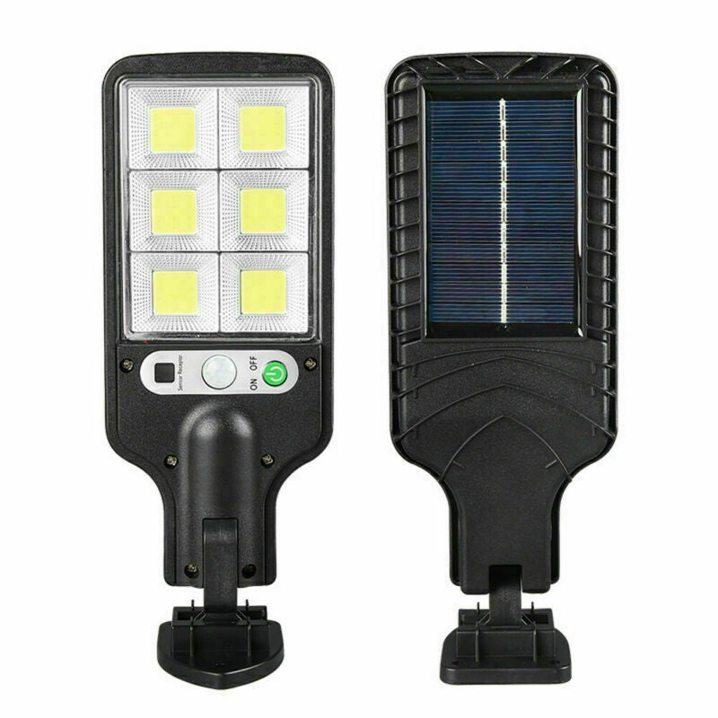 900W Solar LED Spotlight with Waterproof Motion Sensor for Garden